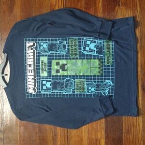 Minecraft long sleeve shirt Lg 14/16